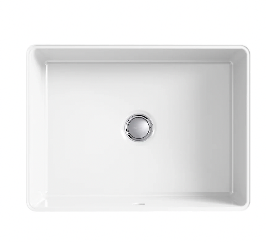 Kohler Verticyl 17-1/8" Rectangular Vitreous China Undermount Bathroom Sink with Overflow