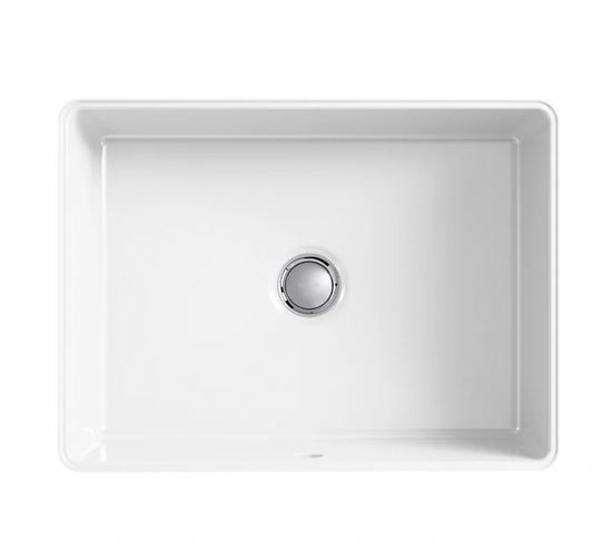 Kohler Verticyl 17-1/8" Rectangular Vitreous China Undermount Bathroom Sink with Overflow