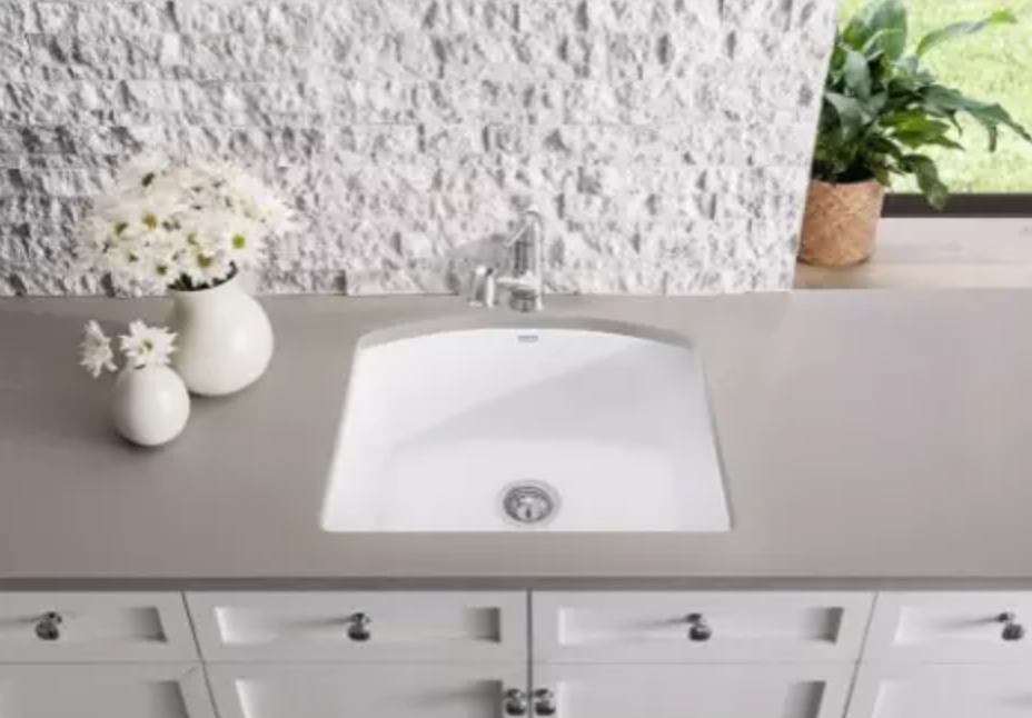 26) Blanco Diamond 24" Undermount Single Basin SILGRANIT Kitchen Sink