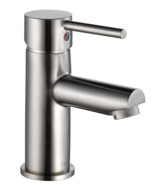 398) Single Handle Project-Pack Bathroom Faucet In Stainless - 4 AVAILABLE