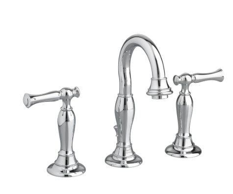 396) Quentin® 8-Inch Widespread 2-Handle Bathroom Faucet With Lever Handles