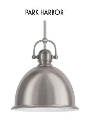 418)  Park Harbor Edgar 13" Wide Single Light Single Pendant